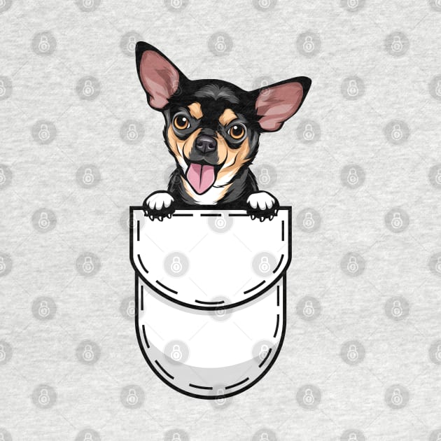 Funny Chihuahua Pocket Dog by Pet My Dog